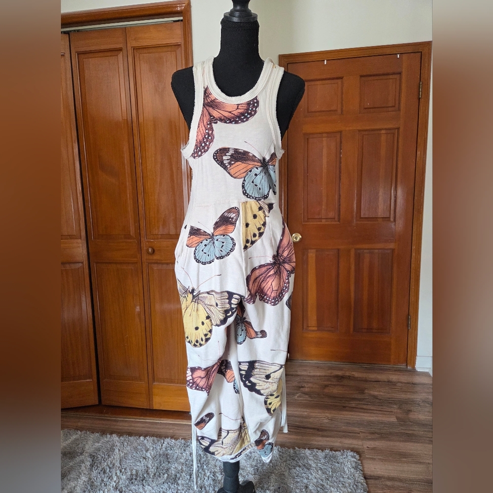 ANTHROPOLOGIE Butterfly Print  -Jumper